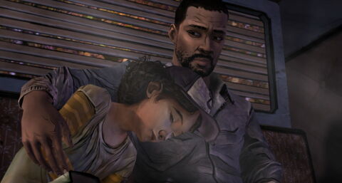 3. Lee et Clementine - The Walking Dead