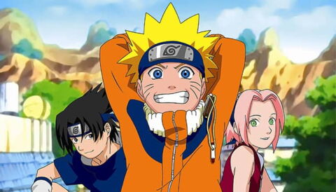 10. Naruto - 250 millions