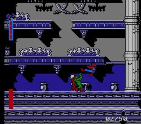 8. Spider-Man Return of the Sinister Six - Sorti en 1992 sur Master System et NES
