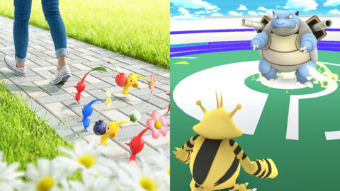 1. Pas de combats de Pikmin au contraire de Pokémon GO