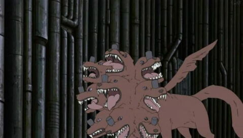 Chien multicéphale géant