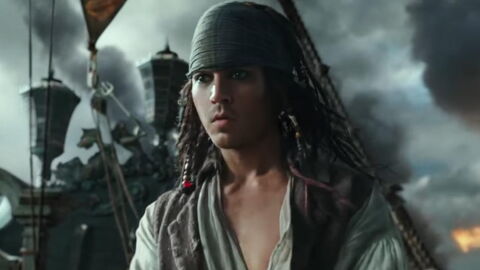Johnny Depp dans Pirates des Caraîbes : La Vengeance de Salazar