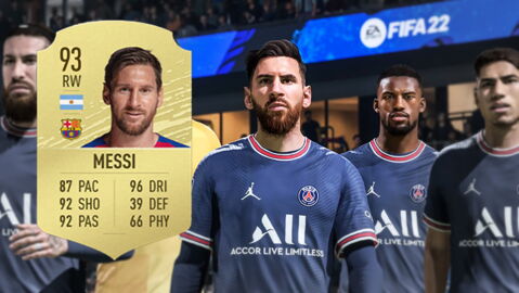 1. Lionel Messi : 93