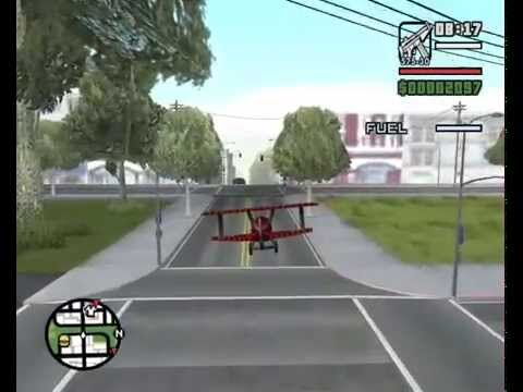 L'avion télécommandé dans GTA San Andreas