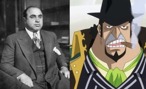 Capone Bege (One Piece) est inspiré du gangster Al Capone