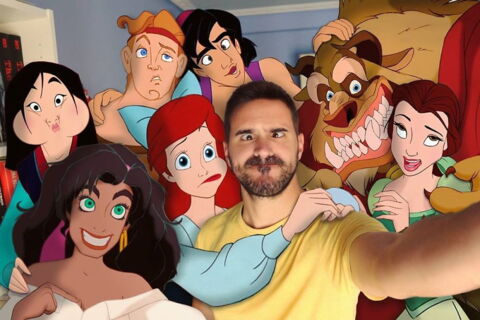 Imaginez un peu passer une soirée avec les héros Disney et prendre un selfie pour garder le souvenir...