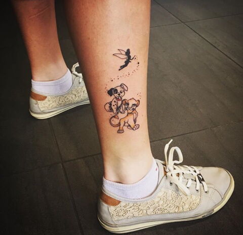 3. Simba, Patch et la Fée Clochette