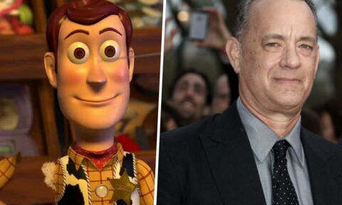 Tom Hanks double Woody dans Toy Story