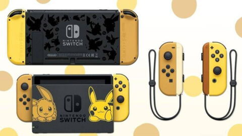 Nintendo Switch Édition Pokémon Let's Go Pikachu ou Evoli