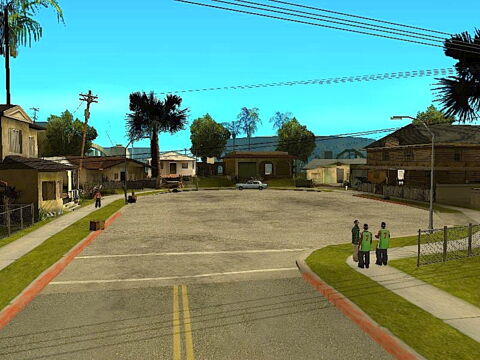 Le quartier de Grove Street (GTA San Andreas)