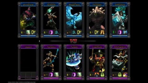 League of Legends 2009 : écran de chargement