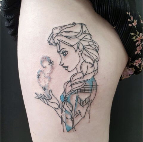 4. Elsa (La Reine des Neiges)