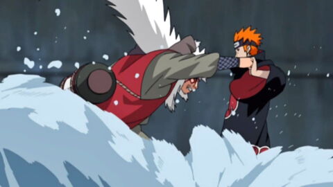 7. Jiraya vs. Pain