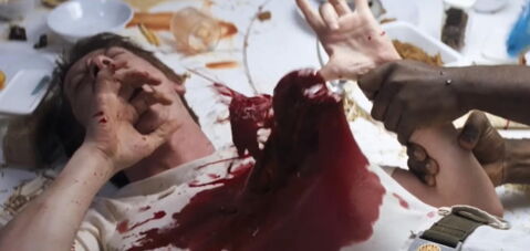 Scène du chestburster, Alien (1979)