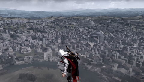 Le chateau de Cesare à Rome dans Brotherhood