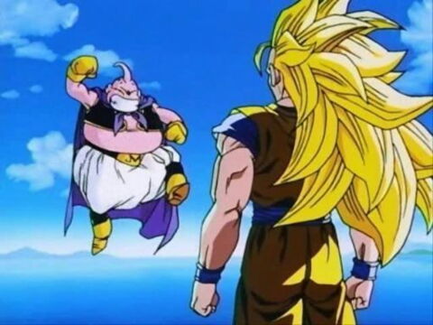 9. Goku SSJ3 vs Majin Buu