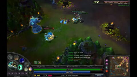 League of Legends 2009 : phases de lanes
