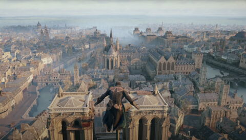 L'aiguille de Notre Dame de Paris dans Unity