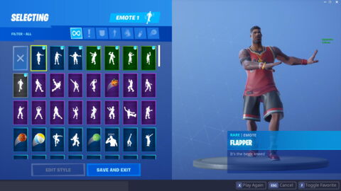 2. The Flapper (500 V-Bucks)