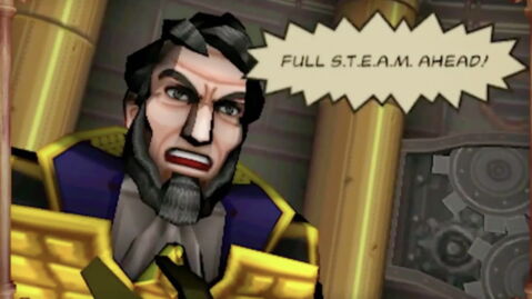 Abraham Lincold dans CODENAME S.T.E.A.M.