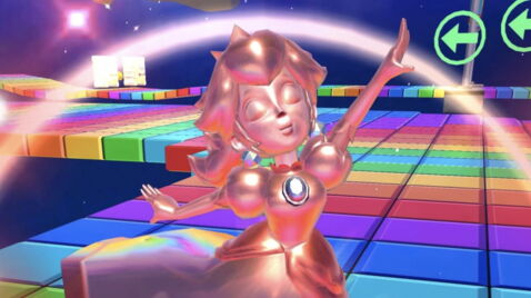 Pink Gold Peach, juste une version métallique