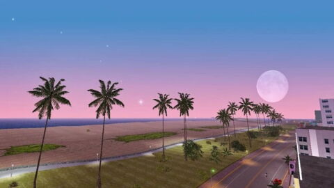 La taille de la Lune (GTA 3D)