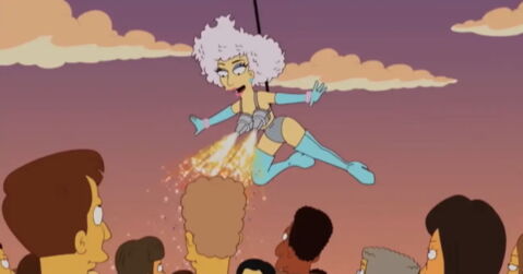 6. Lady Gaga pendant le Super Bowl