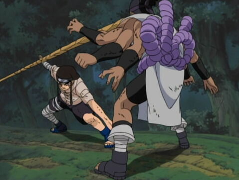 9. Neji vs. Kidomaru