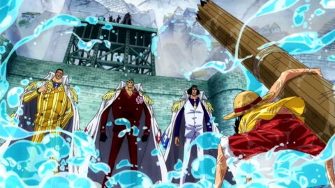 1. One Piece - Marineford