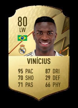 6 - Vinicius et ses 95 de vitesse