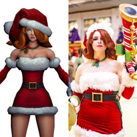Cette Miss Fortune vous délivrera vos cadeaux le 25 !