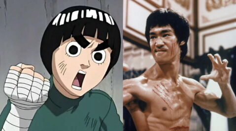 Bruce Lee a inspiré Rock Lee (Naruto)
