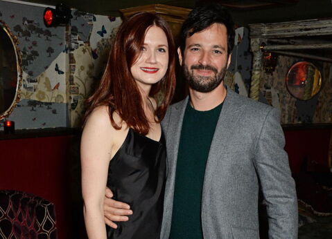 Bonnie Wright avec Simon Hammerstein