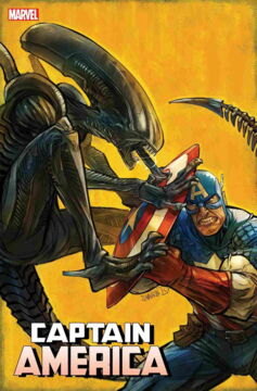 Captain America contre Alien