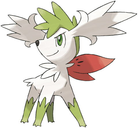 8. Shaymin - Pokémon fabuleux de type Plante