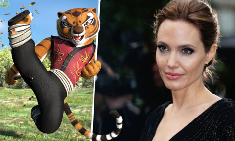 Angelina Jolie a doublé la "Maître Tigresse" dans Kung Fu Panda