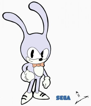 Sonic aurait pu être... un lapin !