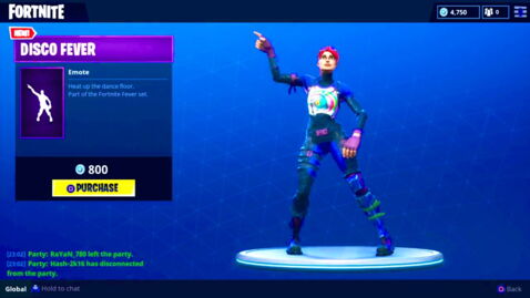 1. Disco Fever (800 V-Bucks)