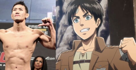 Eren Jäger (Attaque des titans) est inspiré de Yushin Okami