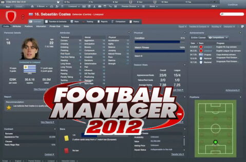 Meilleur jeu de simulation foot : Football Manager 2012