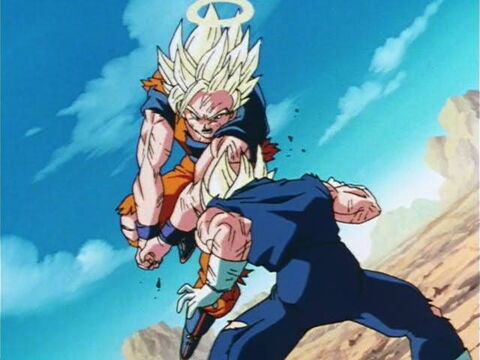 2. Goku vs Majin Vegeta