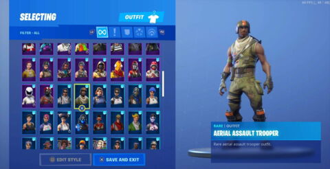 1. Aerial Assault Trooper (1 200 V-Bucks)