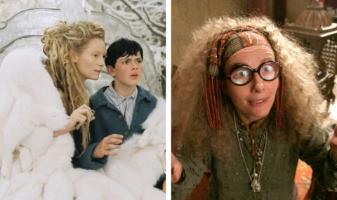 Tilda Swinton, de La Sorcière Blanche au professeur Trelawney, il n’y avait qu’un petit pas