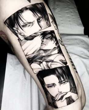 Un tatouage de SNK frappant de réalisme !