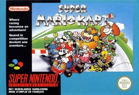 7ème : Super Mario Kart sur SNES (1992)