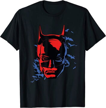 The Batman Shadowed Headshot T-Shirt