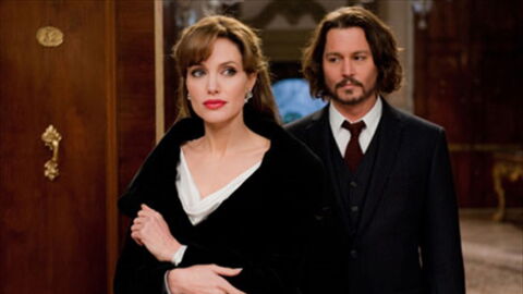 Angelina Jolie et Johhny Depp dans The Tourist