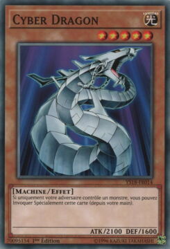 15. Cyber Dragon (DTP1-EN009) - 9 999 dollars