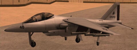 L'avion de chasse Hydra