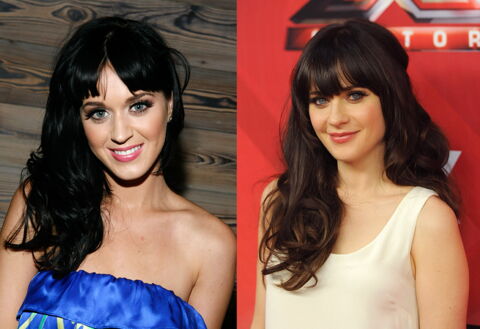 Katy Perry et Zooey Deschanel